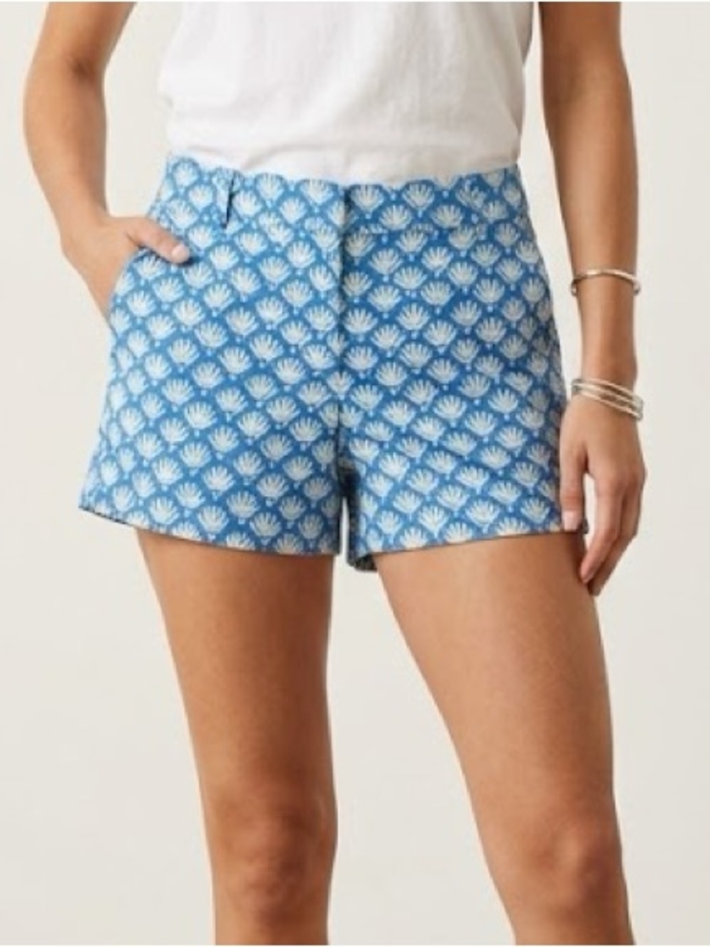 J. Crew 3.5" Fan Print Classic Chino Short 6